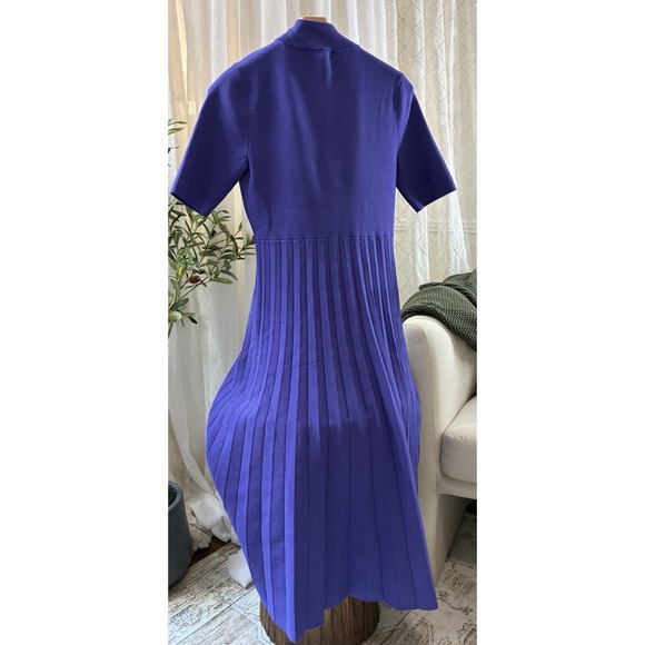 Ann Taylor Petites Size Small New With Tags Blue‎ Mid Length Dress - Picture 9 of 10